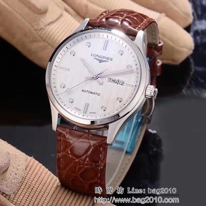LONGINES浪琴 經典大三針 全自動機械 精品男士腕表 WSS1193